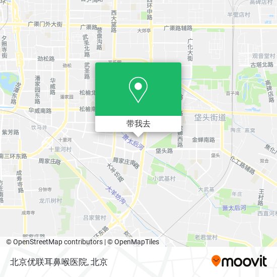 北京优联耳鼻喉医院地图