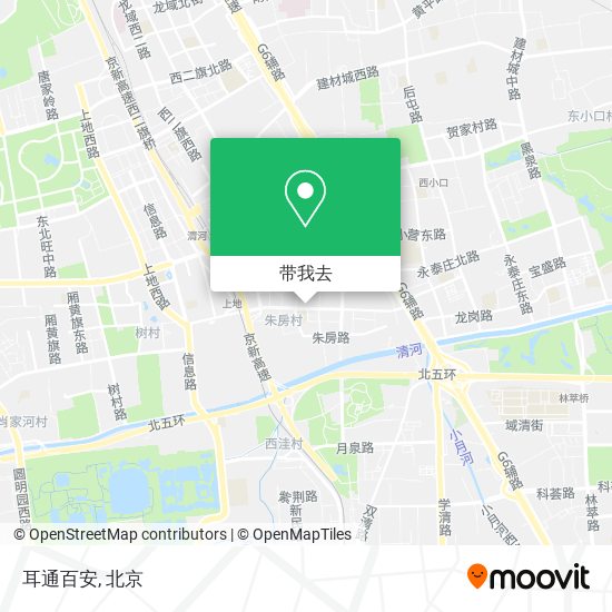 耳通百安地图