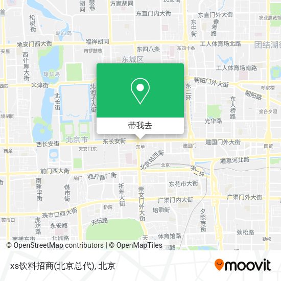 xs饮料招商(北京总代)地图