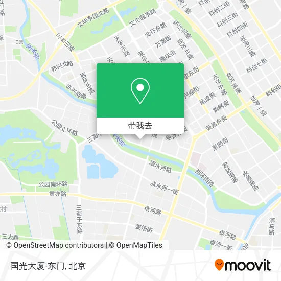 国光大厦-东门地图