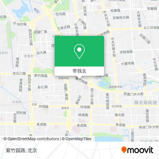 紫竹园路地图
