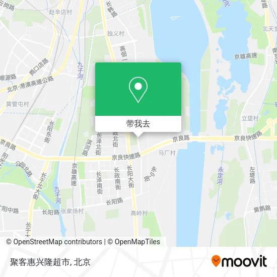 聚客惠兴隆超市地图