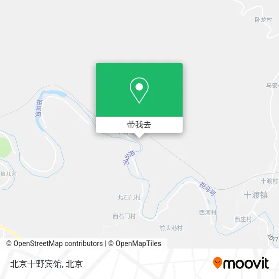 北京十野宾馆地图