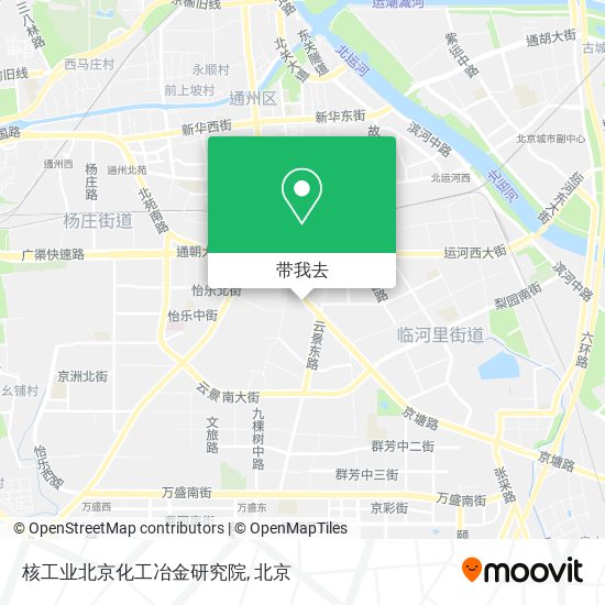 核工业北京化工冶金研究院地图