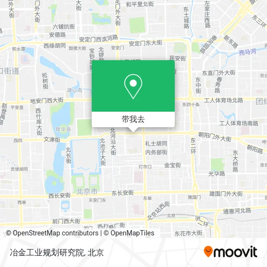 冶金工业规划研究院地图