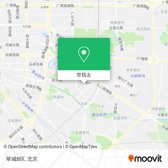 翠城B区地图