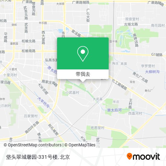 垡头翠城馨园-331号楼地图