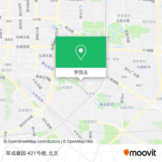 翠成馨园-421号楼地图