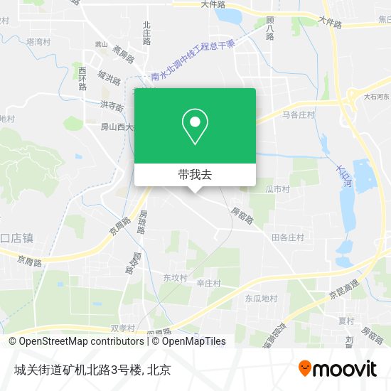 城关街道矿机北路3号楼地图