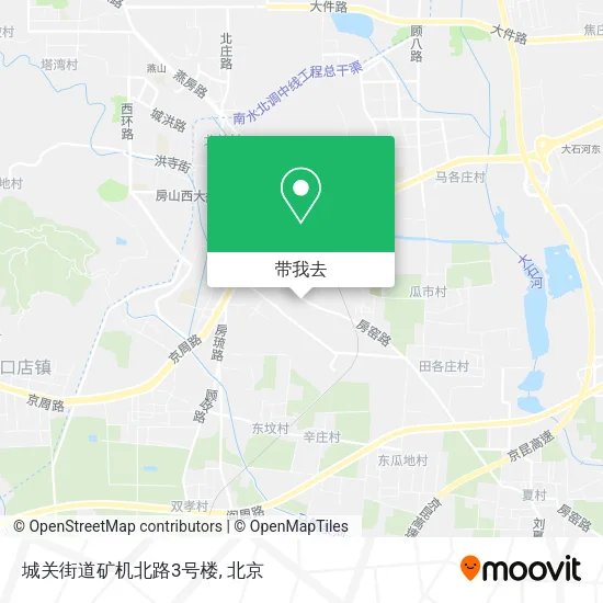 城关街道矿机北路3号楼地图