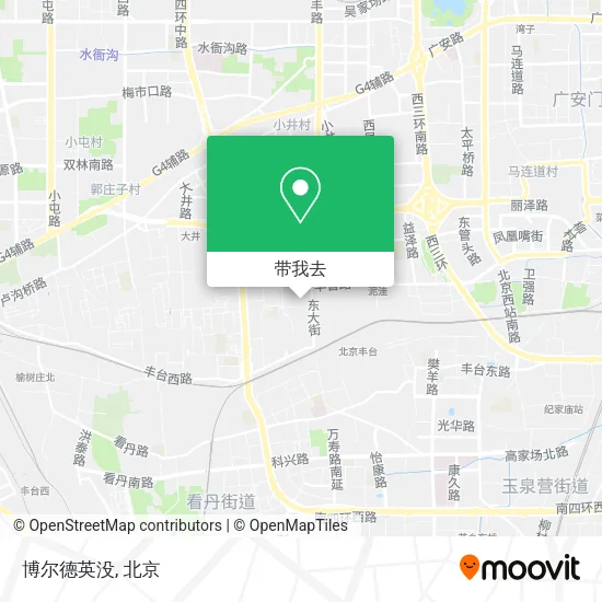 博尔德英没地图