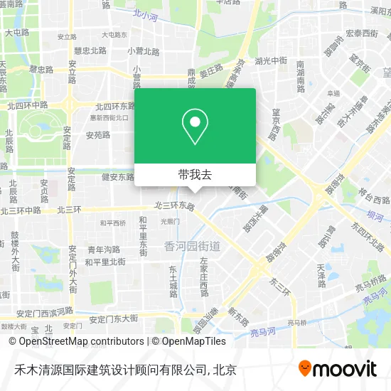 禾木清源国际建筑设计顾问有限公司地图