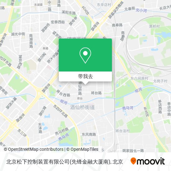 北京松下控制装置有限公司(先锋金融大厦南)地图
