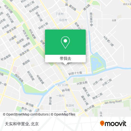 天实和华置业地图