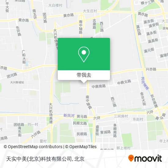 天实中美(北京)科技有限公司地图