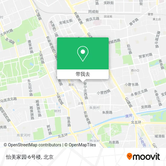 怡美家园-6号楼地图