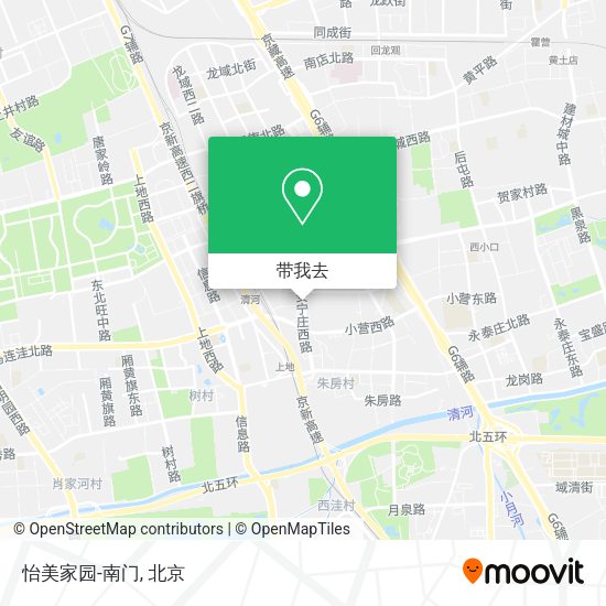 怡美家园-南门地图