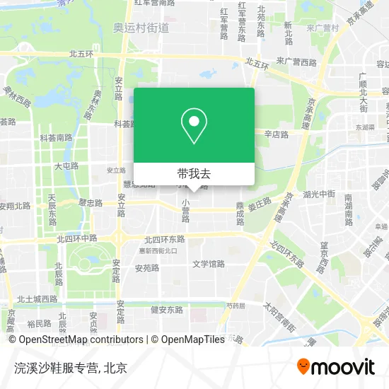 浣溪沙鞋服专营地图