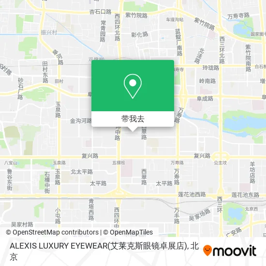 ALEXIS LUXURY EYEWEAR(艾莱克斯眼镜卓展店)地图