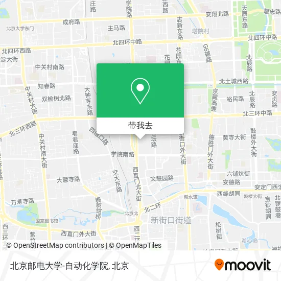 北京邮电大学-自动化学院地图