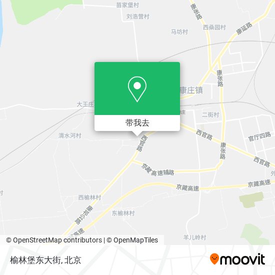 榆林堡东大街地图