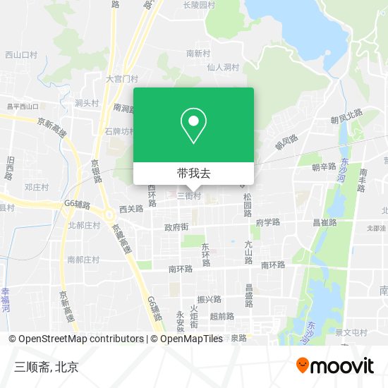三顺斋地图