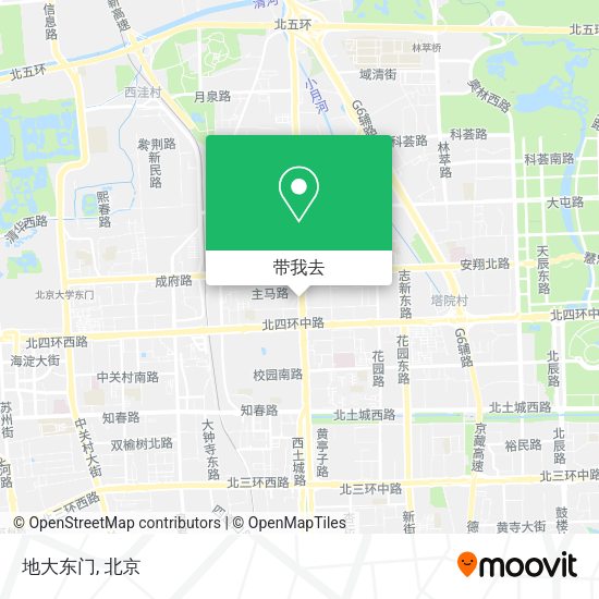 地大东门地图