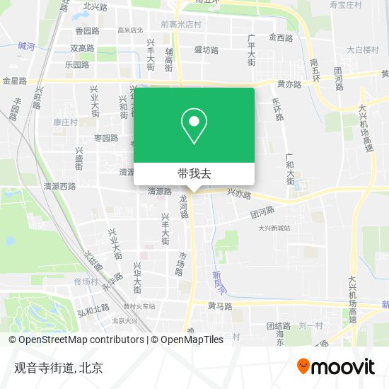 观音寺街道地图
