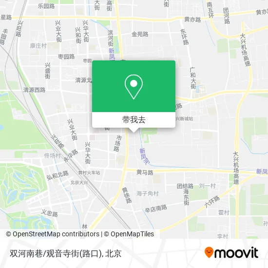 双河南巷/观音寺街(路口)地图