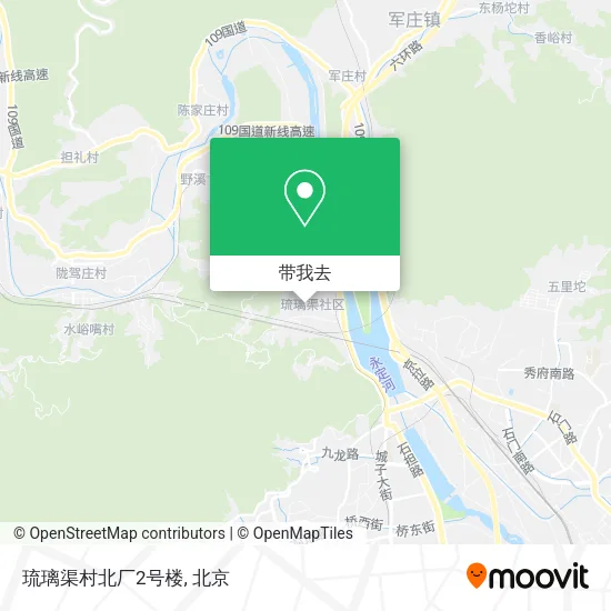 琉璃渠村北厂2号楼地图