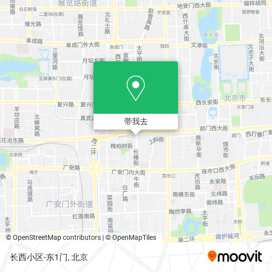 长西小区-东1门地图