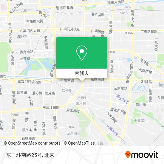 东三环南路25号地图