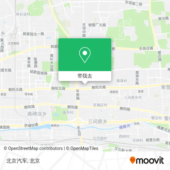 北京汽车地图