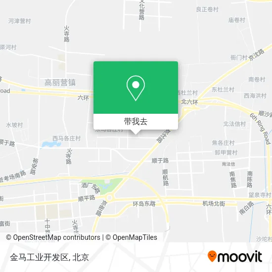 金马工业开发区地图