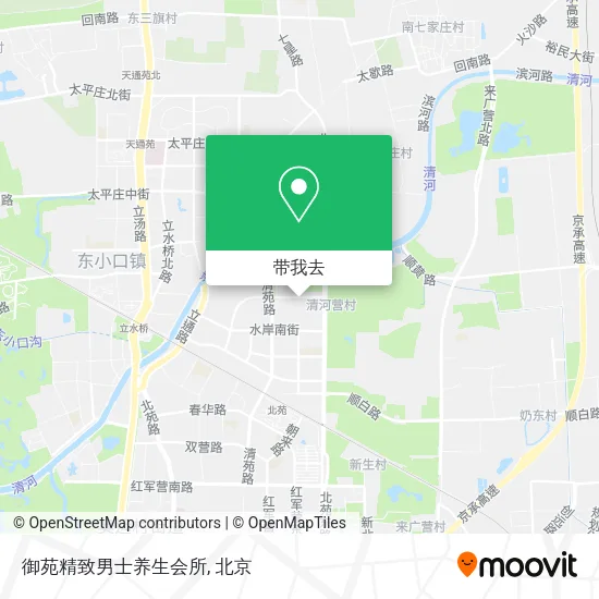 御苑精致男士养生会所地图