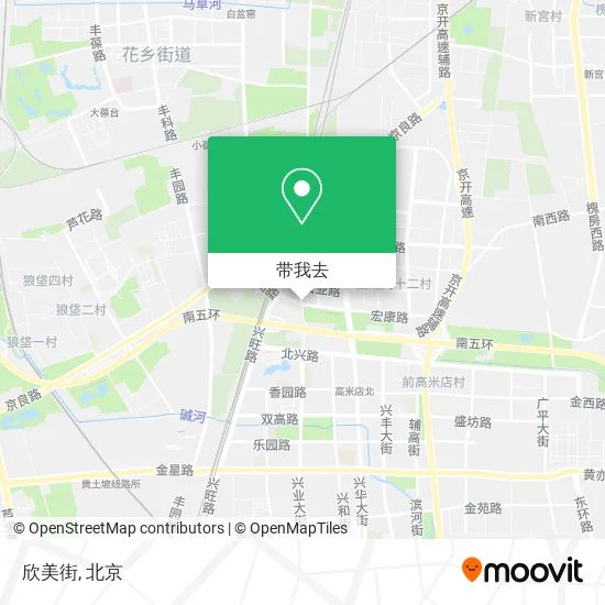 欣美街地图