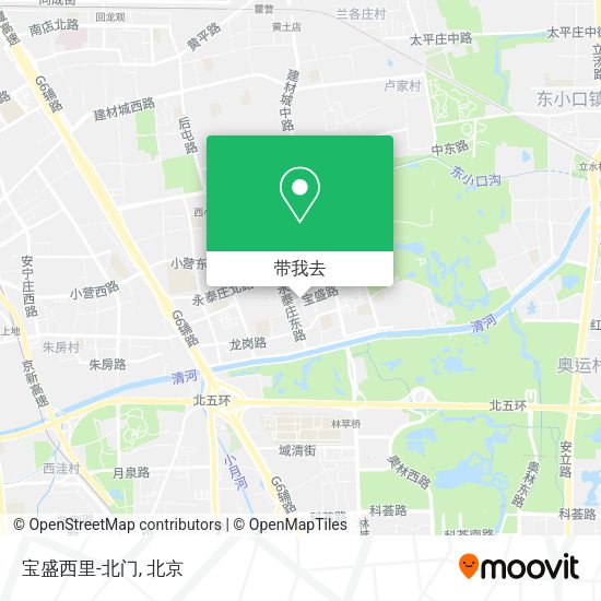 宝盛西里-北门地图