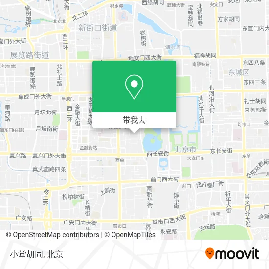 小堂胡同地图