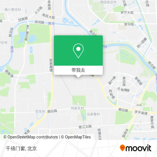 千禧门窗地图
