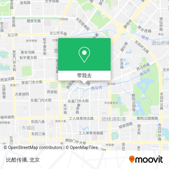 比酷传播地图