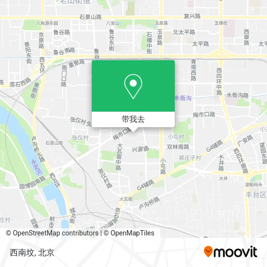 西南坟地图