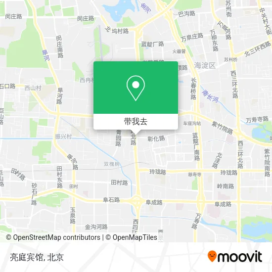 亮庭宾馆地图