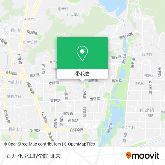 石大-化学工程学院地图