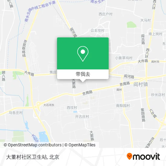 大董村社区卫生站地图