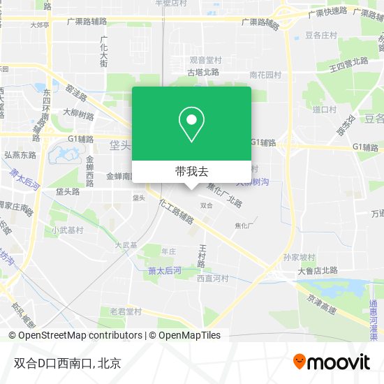 双合D口西南口地图