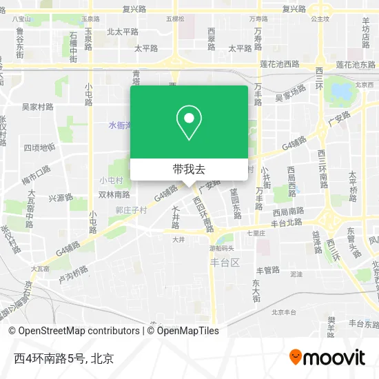 西4环南路5号地图