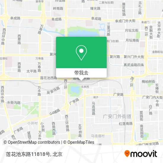莲花池东路11818号地图