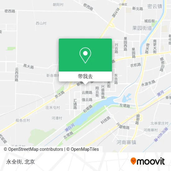永全街地图