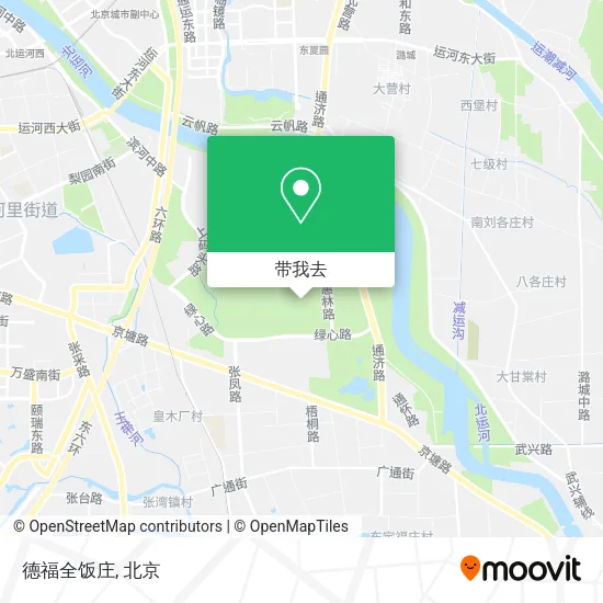 德福全饭庄地图