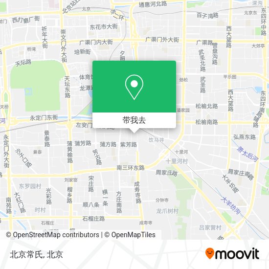 北京常氏地图